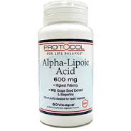 Alpha Lipoic Acid 600mg, 60 caps