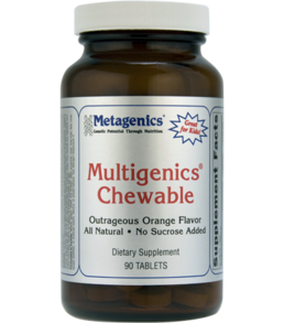 Multigenics Chewable Orange, 90 tabs